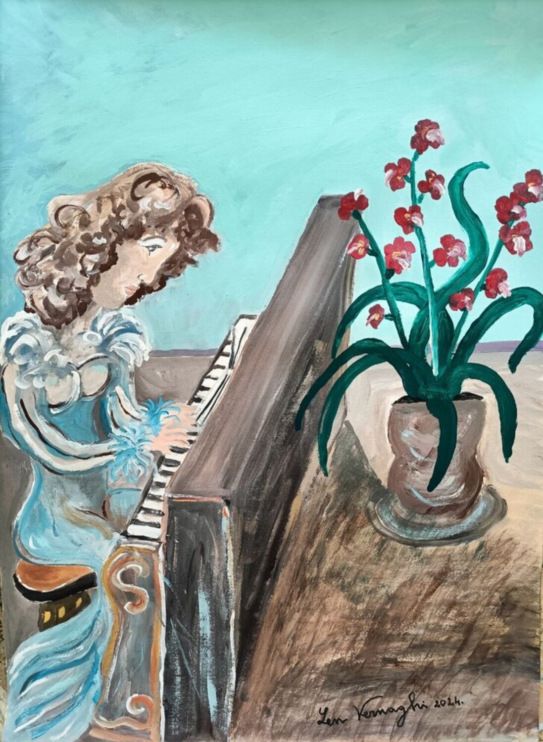 LA PIANISTA Len Vernaghi