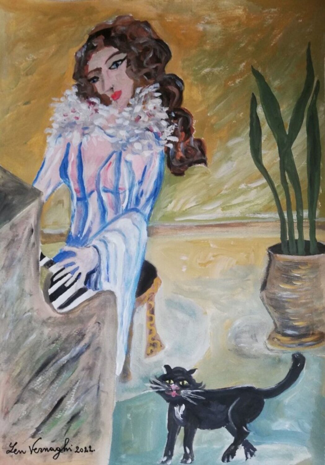 LA PIANISTA Len Vernaghi