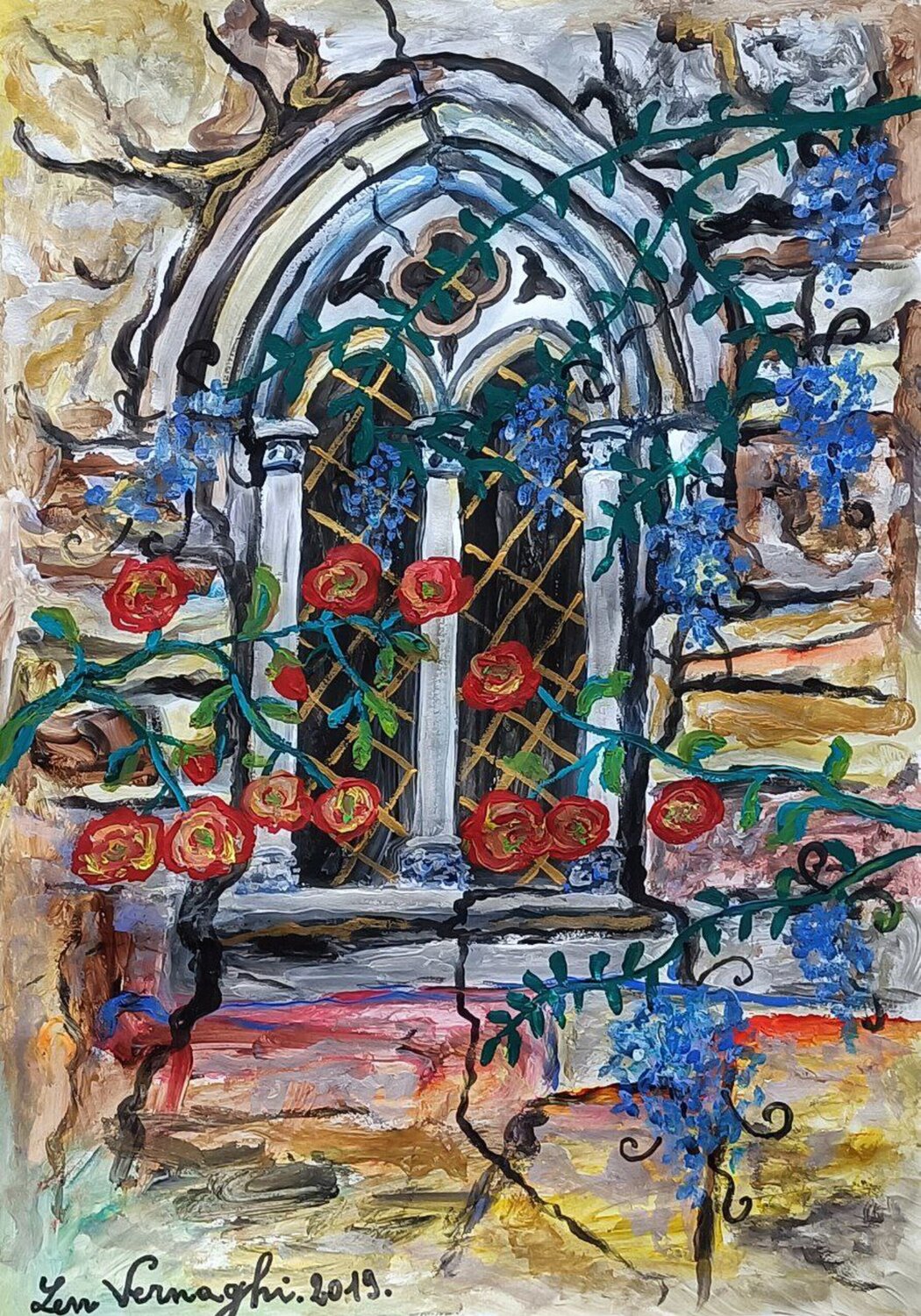 La vecchia finestra Len Vernaghi