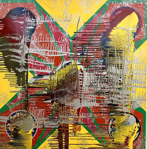 MY GENERATIONAL EX'S by IYAD HASHEM, Painting for Sale on Singulart
