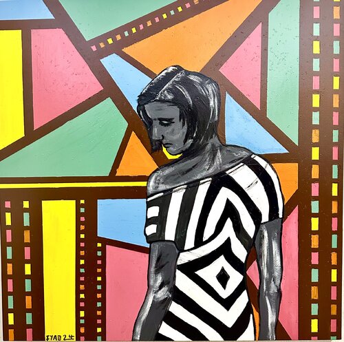 MAD ABOUT YOU van IYAD HASHEM, Schilderij te koop op Singulart