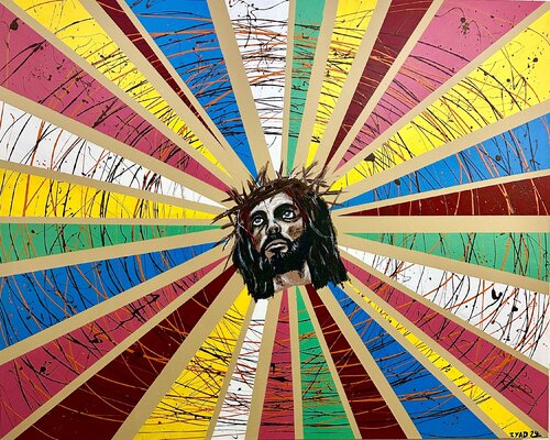 JESUS by IYAD HASHEM, Painting for Sale on Singulart