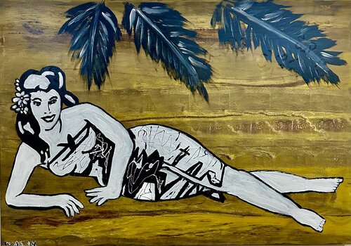 SUMMER TIME by IYAD HASHEM, Painting for Sale on Singulart