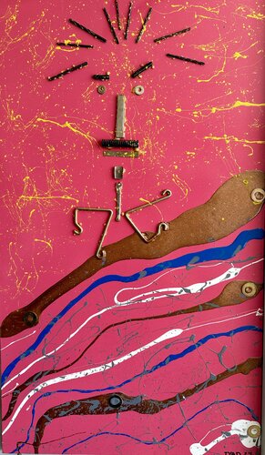 EINSTEIN by IYAD HASHEM, Painting for Sale on Singulart