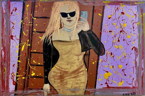 SELFIE by IYAD HASHEM, Painting for Sale on Singulart