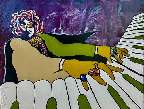 psychedelic von IYAD HASHEM, Malerei kaufen auf Singulart