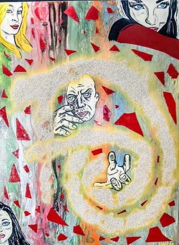 ENTER SANDMAN di IYAD HASHEM, Pittura in vendita su Singulart
