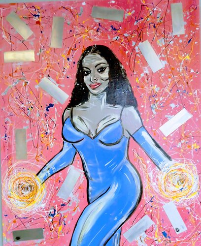 MORGAN M by IYAD HASHEM, Painting for Sale on Singulart