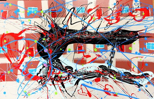 MADICYN MOTEL di IYAD HASHEM, Pittura in vendita su Singulart