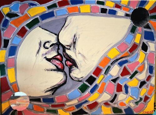 LOVE STORY by IYAD HASHEM, Painting for Sale on Singulart