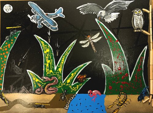 SUPER POWERS van IYAD HASHEM, Schilderij te koop op Singulart