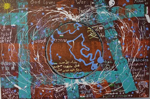 POLITICO di IYAD HASHEM, Pittura in vendita su Singulart