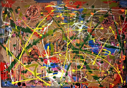 CITIES by IYAD HASHEM, Painting for Sale on Singulart