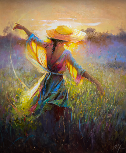 Whisper of the summer by Alexander Jero, Painting for Sale on Singulart