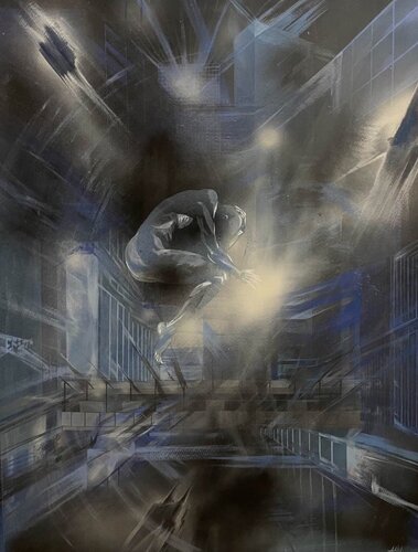 Insomnia de Mariia Bondar, Pintura a la venta en Singulart