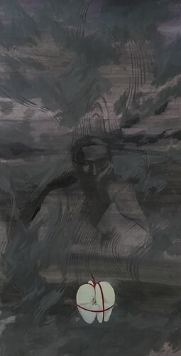 Game of imagination de Mariia Bondar, Obra en papel a la venta en Singulart