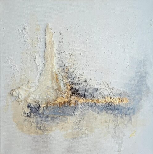 Impression eines Traums II das Meer van Sabine Leise, Schilderij te koop op Singulart