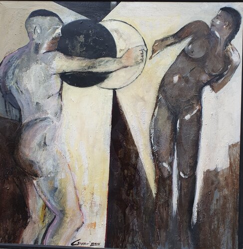 "Eclissi" par Piero Carozzi, Peinture en vente sur Singulart