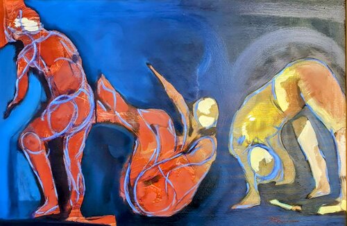 "La  Vita" par Piero Carozzi, Peinture en vente sur Singulart