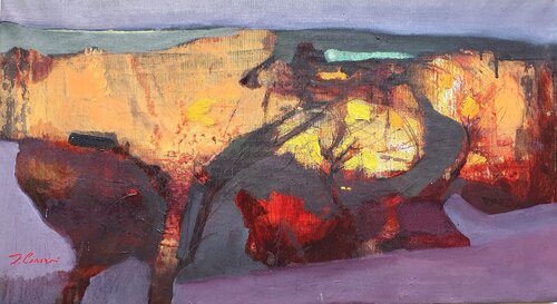 "Nel Paesaggio" by Piero Carozzi, Painting for Sale on Singulart