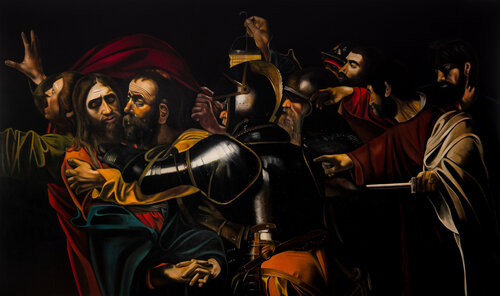 The Betrayal of Christ 2.0 di Cornelis de Koning, Pittura in vendita su Singulart