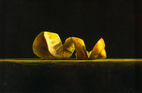 lemon on table Cornelis de Koning