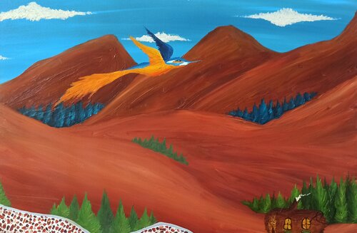 3 Sisters van Christian Tschierske, Schilderij te koop op Singulart