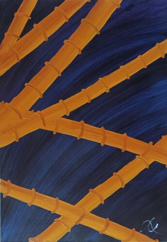 Bambus van Christian Tschierske, Schilderij te koop op Singulart