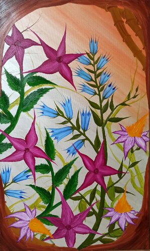 Frühlingsblumen von Christian Tschierske, Malerei kaufen auf Singulart