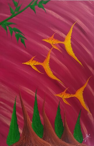 Das Rote Meer by Christian Tschierske, 회화 for Sale on Singulart