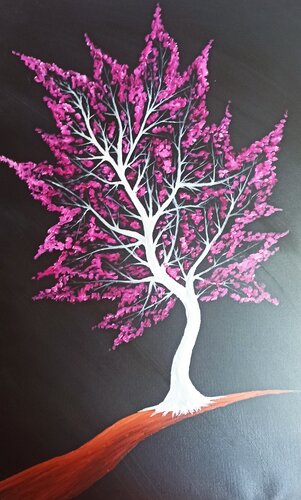 Die 4 Jahreszeiten, Der Frühling par Christian Tschierske, Peinture en vente sur Singulart