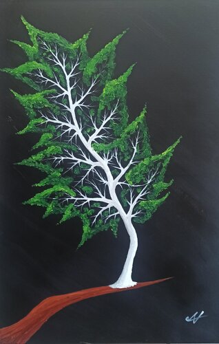 Die 4 Jahreszeiten, Der Sommer par Christian Tschierske, Peinture en vente sur Singulart