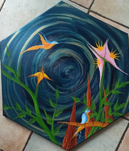 Fantasie Eisvogel 6 Christian Tschierske