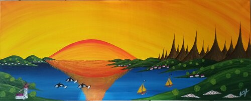 Das Meer van Christian Tschierske, Schilderij te koop op Singulart