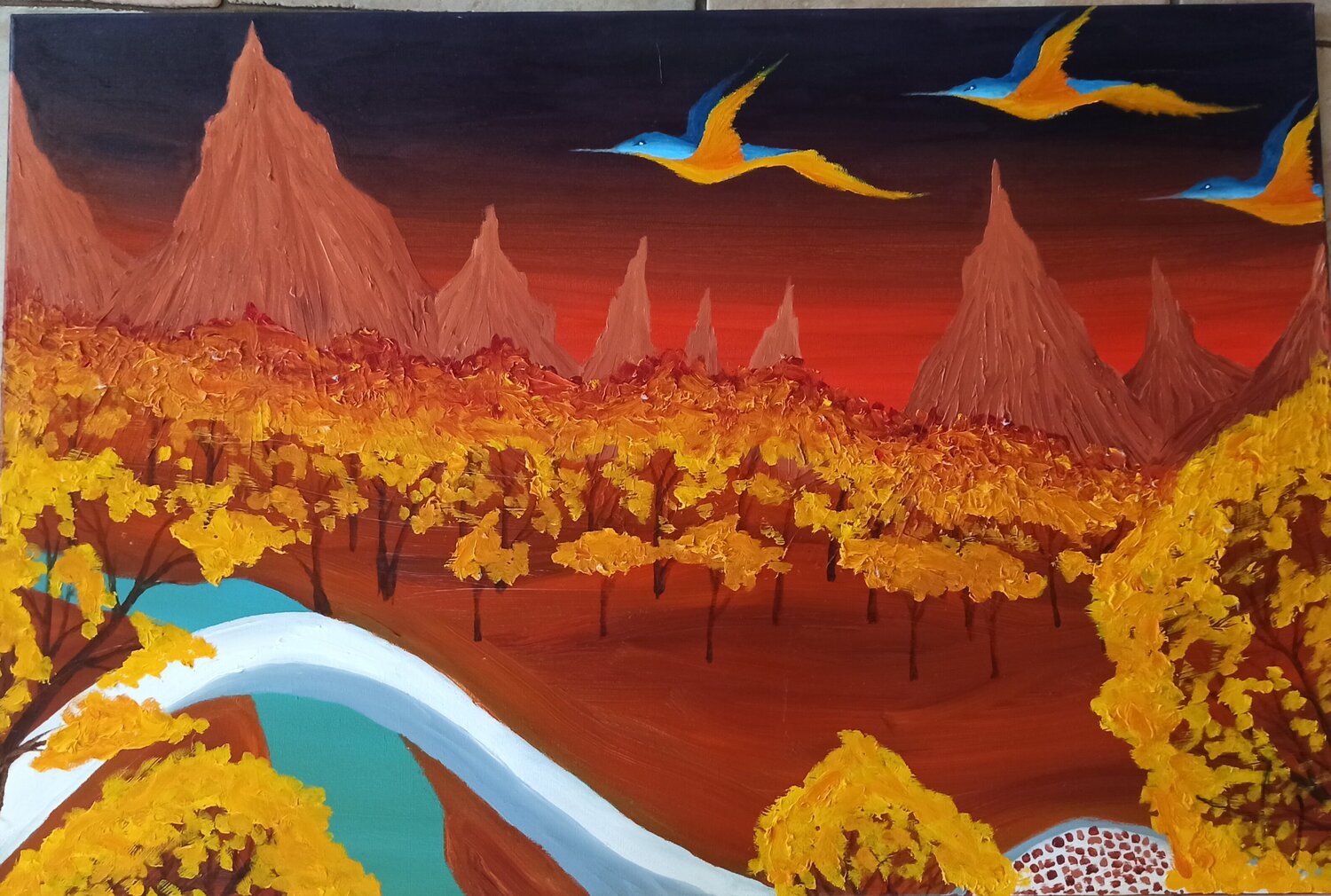Herbstlandschaft Christian Tschierske