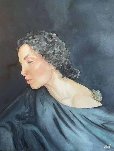 ESA PEQUEÑA PALABRA DE ALIENTO von Rocío González, Malerei kaufen auf Singulart