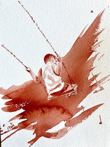 Volar es ahora II van Rocío González, Schilderij te koop op Singulart