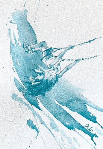 Volar es ahora III par Rocío González, Peinture en vente sur Singulart