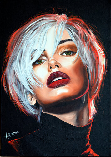 Halo-red van Jacques Maupas, Schilderij te koop op Singulart