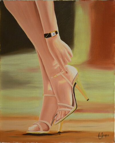 Elégance by Jacques Maupas, Painting for Sale on Singulart