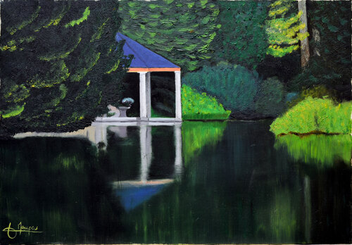 Arboretum de Balaine by Jacques Maupas, Painting for Sale on Singulart