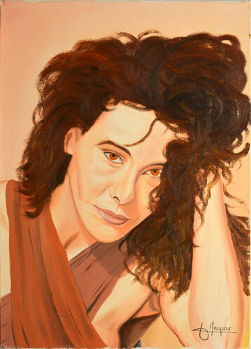 Pensive de Jacques Maupas, Pintura a la venta en Singulart