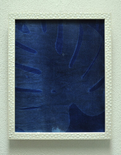 Monstera Azul Azul van María Gutiérrez, Fotografie te koop op Singulart