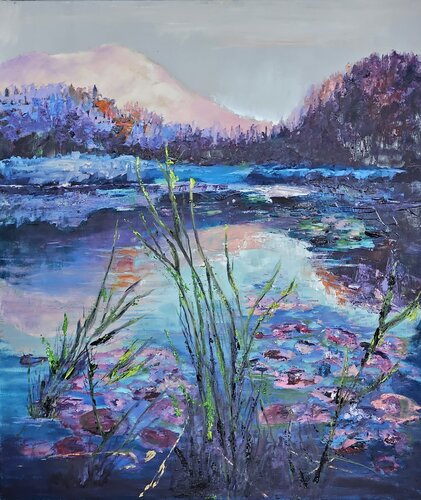 Laghetto di Gemona del Friuli van Didy, Schilderij te koop op Singulart