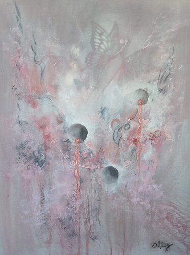 Dove il silenzio si posa di Didy, Pittura in vendita su Singulart