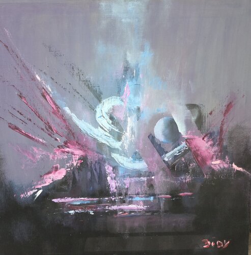 Frammenti in tensione di Didy, Pittura in vendita su Singulart
