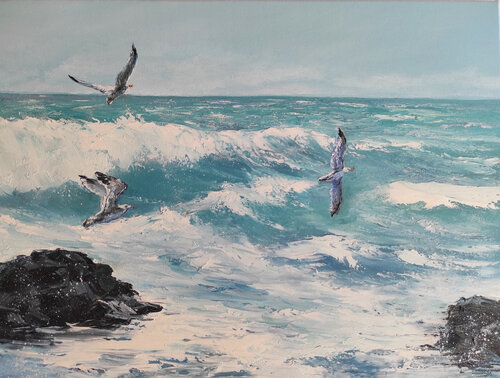 Over the Waves Maria Slynko