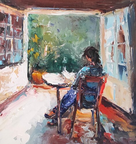 Beloved Garden by Maria Slynko, Painting for Sale on Singulart
