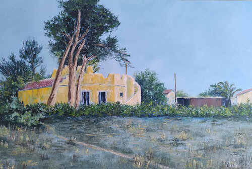 Spanish Villa by Maria Slynko, Painting for Sale on Singulart
