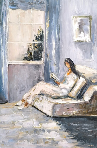 Sunshine Lady de Maria Slynko, Pintura a la venta en Singulart